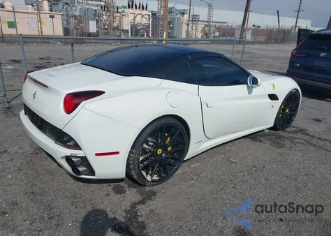 2013 Ferrari California from USA, damaged, VIN ZFF65TJA9D0190652